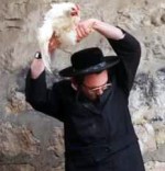 ביצוע של מנהג הכפרות