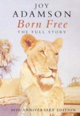 לחופש נולדה. כריכה באנגלית born free.