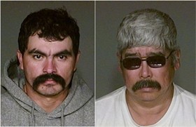 עובדי Hallmark/Westland שצולמו כשהם גוררים פרות במלגזה, מכים אותן וחונקים אותן במים.  חוזה לואיס סנשז 